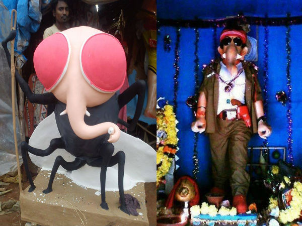 గబ్బర్సింగ్, ఈగ రూపాల్లో గణేషుడు..(ఫోటోలు) గబ్బర్సింగ్, ఈగ రూపాల్లో గణేషుడు..(ఫోటోలు)