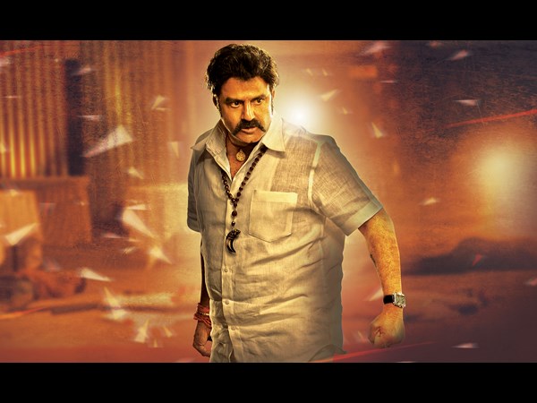 Nandamuri Balakrishna in action Nandamuri Balakrishna in action