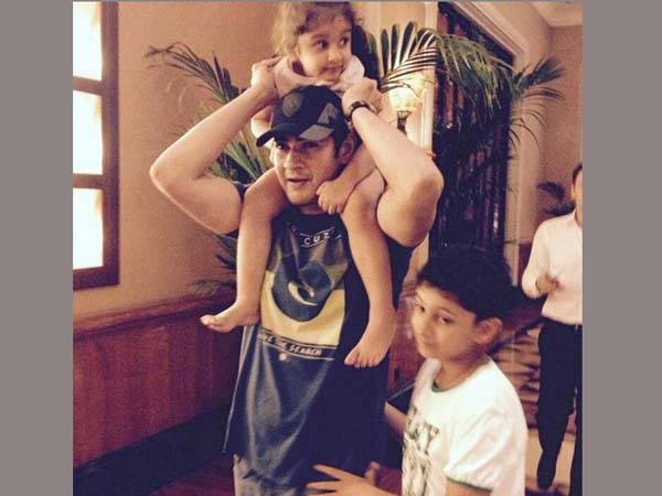 Photo: Mahesh Babu with his Kids! Photo: Mahesh Babu with his Kids!