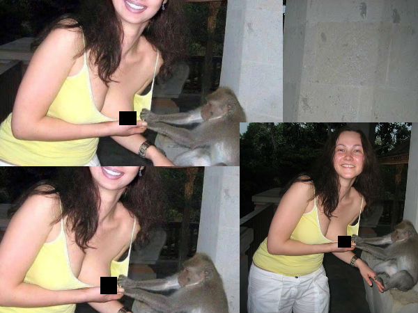 Actress Nayantara's morphing photo Actress Nayantara's morphing photo