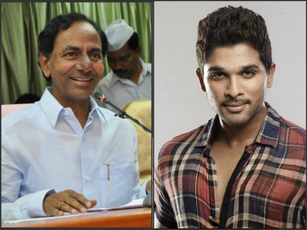 Rudhramadevi : Allu arjun thanks to KCR Rudhramadevi : Allu arjun thanks to KCR