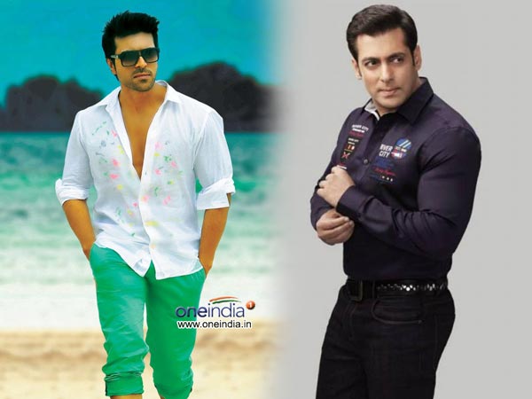 Salman is revealed to have called Charan personally for the dubbing Salman is revealed to have called Charan personally for the dubbing