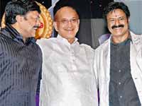 Krishna, Chiranjeevi, and Balakrishna Krishna, Chiranjeevi, and Balakrishna