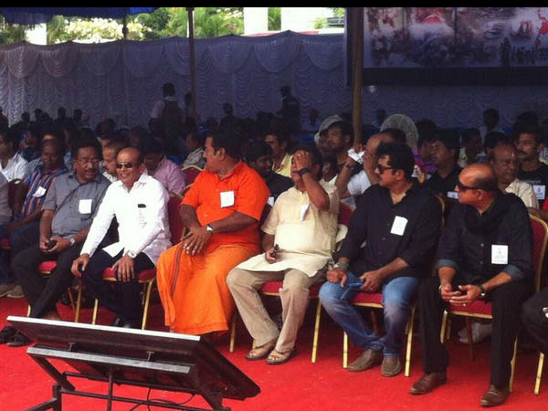 ఏమిటీ రాక్షసత్యం...!(రజనీకాంత్, సూర్య, కార్తి నిరాహారదీక్ష)