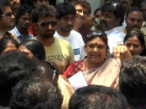 Tv artists arrested for protesting dubbed serials Tv artists arrested for protesting dubbed serials