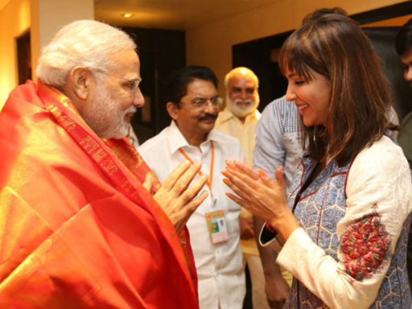 Lakshmi rejoices as Modi follows her Lakshmi rejoices as Modi follows her