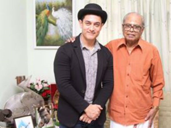 Ameer Khan met Director Bala Chandar Ameer Khan met Director Bala Chandar