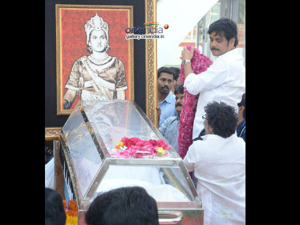 Akkineni Nageswara Rao to be cremated at Annapurna Studios Akkineni Nageswara Rao to be cremated at Annapurna Studios