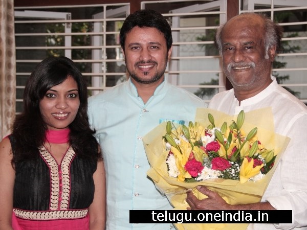 రజనీకాంత్తో రాజా-అమృత