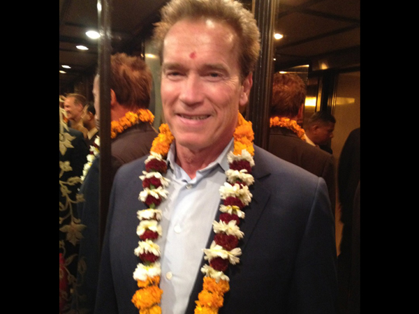 Arnold Schwarzenegger guest for the Vikram's 'Ai' Arnold Schwarzenegger guest for the Vikram's 'Ai'