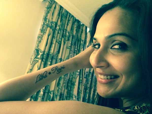 Rajinikanth Daughter gets Inked! Rajinikanth Daughter gets Inked!