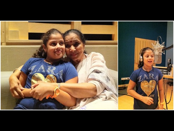 Asha Bhosle Wants to Groom Granddaughter as Playback Singer Asha Bhosle Wants to Groom Granddaughter as Playback Singer