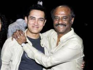 Rajinikanth and Aamir Khan in Robot 2 Rajinikanth and Aamir Khan in Robot 2