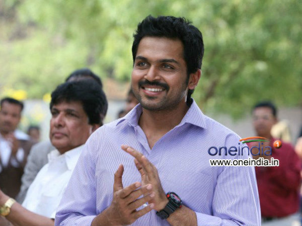 Karthi to play a dual role in Kashmora Karthi to play a dual role in Kashmora