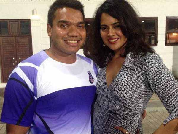 Namal Rajapaksa connection with actress Sameera Reddy Namal Rajapaksa connection with actress Sameera Reddy