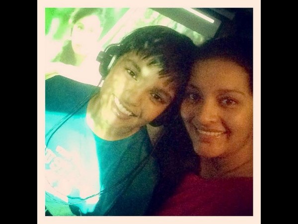 Akira Nandan in Dubbing Theatre! Akira Nandan in Dubbing Theatre!