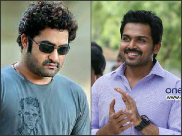 Karthi set to replace NTR Jr? Karthi set to replace NTR Jr?