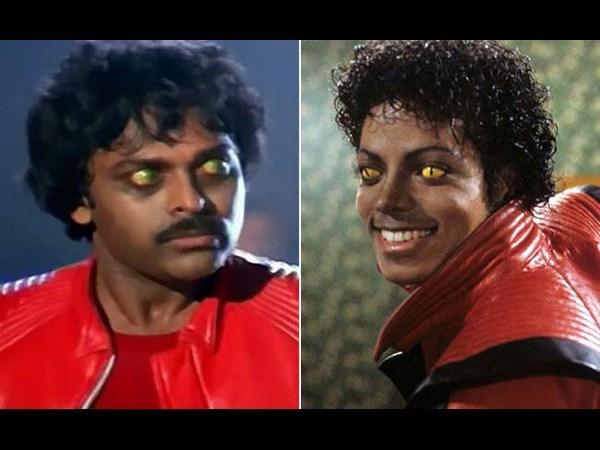 Michael Jackson effect on Chiranjeevi 'Golimar' song Michael Jackson effect on Chiranjeevi 'Golimar' song