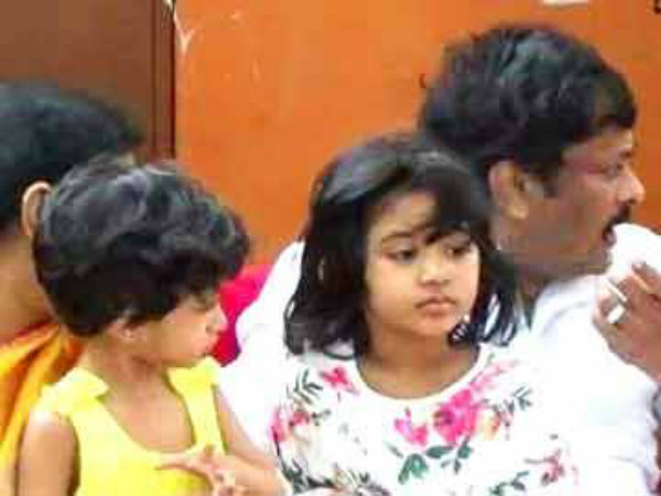 Pawan Kalyan daughter with Chiranjeevi Pawan Kalyan daughter with Chiranjeevi
