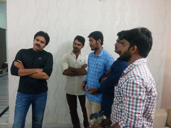 Pawanism team Meets Pawan Kalyan Pawanism team Meets Pawan Kalyan