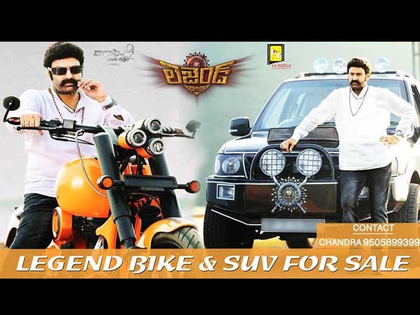 Legend Bike and SUV for sale Legend Bike and SUV for sale