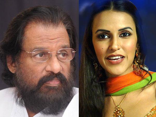 Neha Dhupia blasts KJ.Yesudas Neha Dhupia blasts KJ.Yesudas