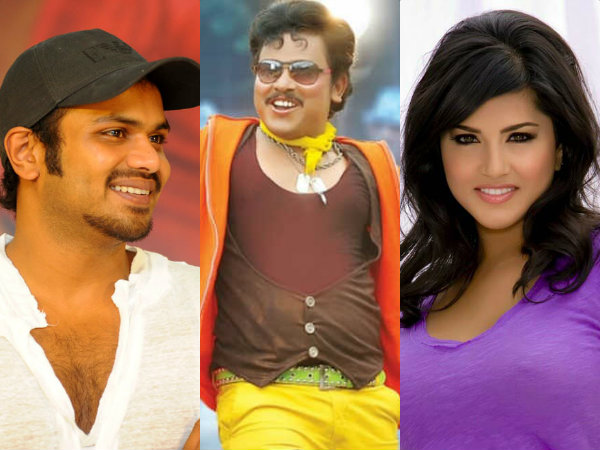 Burning star Sampoornesh babu as Sunny Leone husband in Current Teega Movie Burning star Sampoornesh babu as Sunny Leone husband in Current Teega Movie