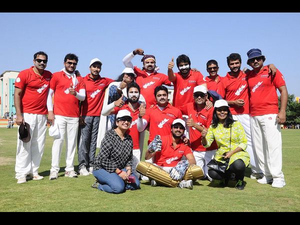 Cricket match between Telugu TV stars Cricket match between Telugu TV stars