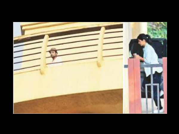 SPOTTED: Ranbir-Katrina Together At Their New House SPOTTED: Ranbir-Katrina Together At Their New House