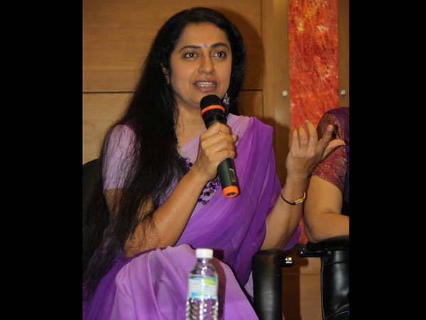 Suhasini Maniratnam at Antaram Press Meet Suhasini Maniratnam at Antaram Press Meet