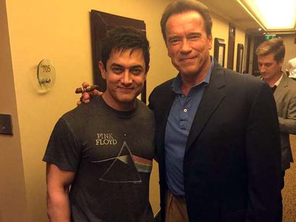 Aamir Khan is a real star, says Arnold Schwarzenegger Aamir Khan is a real star, says Arnold Schwarzenegger