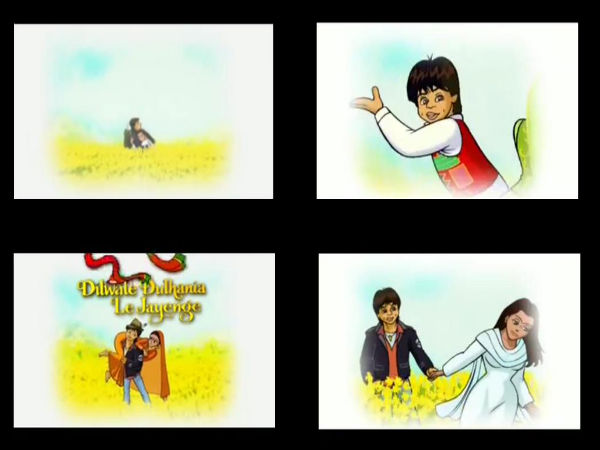 Shahrukh Khan Shares Animated Dilwale Dulhania Le Jayenge Promo Shahrukh Khan Shares Animated Dilwale Dulhania Le Jayenge Promo