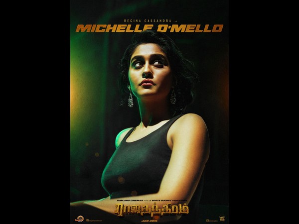 Regina look in 'Rajathandhiram' movie Regina look in 'Rajathandhiram' movie