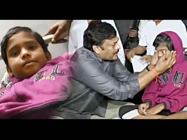 Cancer Kid in Chiru 150th Movie Cancer Kid in Chiru 150th Movie
