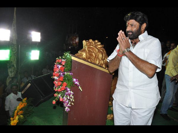 బాలకృష్ణ మాట్లాడుతూ...