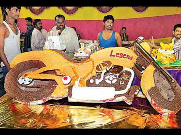 LEGEND 100 KG Bike Cake LEGEND 100 KG Bike Cake