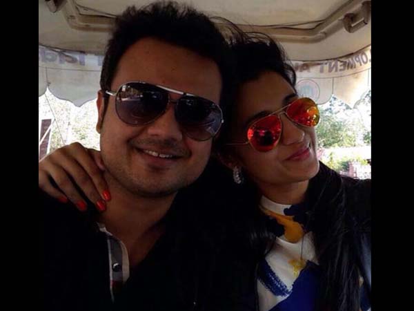 Trisha & Varun Manian's first selfie Trisha & Varun Manian's first selfie