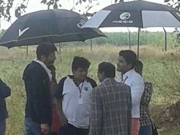 Last working still of MS Narayana Last working still of MS Narayana