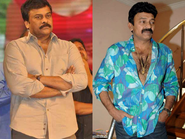 Rajasekhar's Special Invitation to Chiranjeevi Rajasekhar's Special Invitation to Chiranjeevi