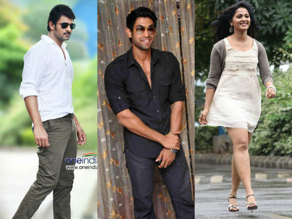 Rajamouli's Bahubali in song shoot Rajamouli's Bahubali in song shoot