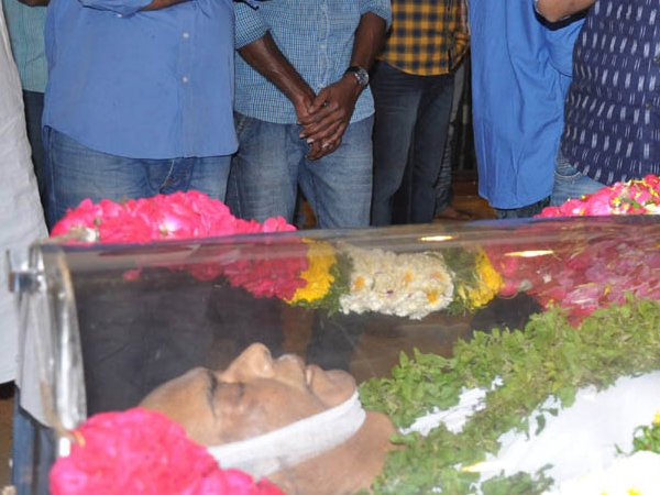 Dr. D Ramanaidu Last Journey Dr. D Ramanaidu Last Journey