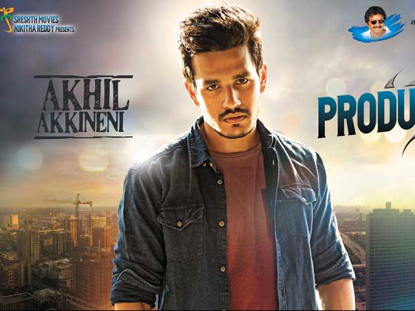 Akkineni Akhil's Tweet about shooting Akkineni Akhil's Tweet about shooting