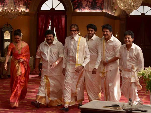 Amitabh, Prabhu, Vikram, Shiva, Nagarjuna and Manju team up Amitabh, Prabhu, Vikram, Shiva, Nagarjuna and Manju team up