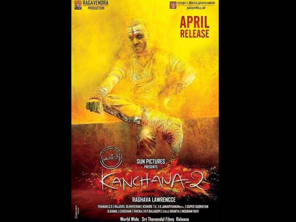 Lawrence's Kanchana 2 First Look Poster Lawrence's Kanchana 2 First Look Poster