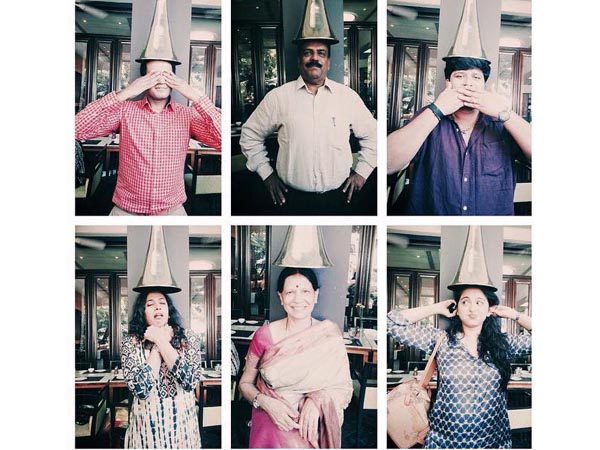 Photo: Anushka happy with her family Photo: Anushka happy with her family