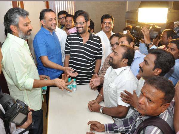 Baahubali Anti Piracy Press Meet...Angry Rajamouli Baahubali Anti Piracy Press Meet...Angry Rajamouli