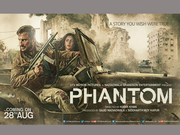 Phantom 2015 movie trailer released: Saif Ali Khan and Katrina Kaif Phantom 2015 movie trailer released: Saif Ali Khan and Katrina Kaif