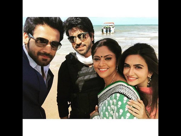 Nadia in Ram Charan movie Nadia in Ram Charan movie