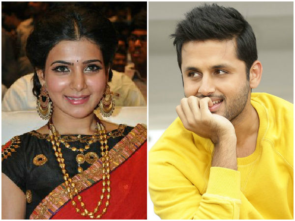 Samantha to Romance Nithin for Trivikram Samantha to Romance Nithin for Trivikram
