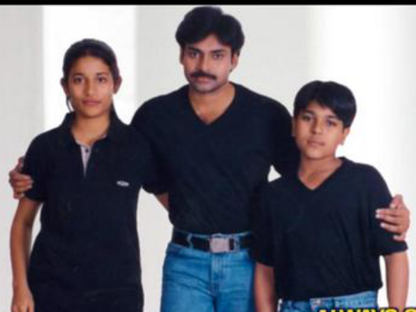 అన్న పిల్లలతో